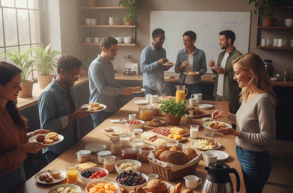 Fordelene ved en frokostordning på arbejdspladsen